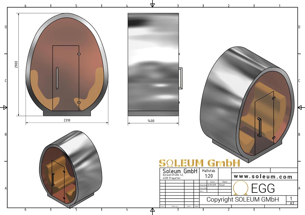 Meeresklimakabine SOLEUM EGG