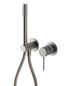 Stainless steel hand shower SOLEUM-TREE-INOX