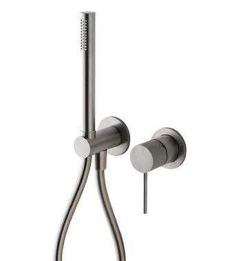 Stainless steel hand shower SOLEUM-TREE-INOX