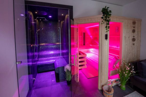 Wellnessbereich-mit-Sauna-und-Dampfbad