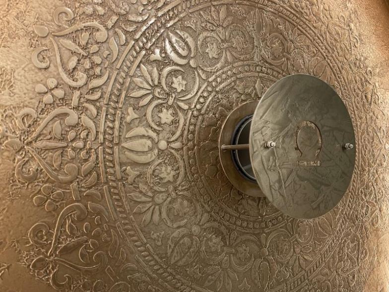 Trockensalzauslass mit Bronze Echtmetallbeschichtung