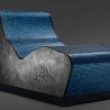 SPA wellness lounger with SICIS glass mosaic LAGOON