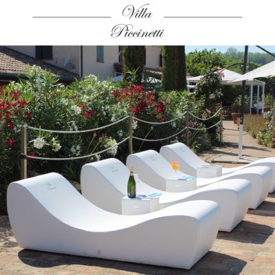 Relax loungers for outdoor use