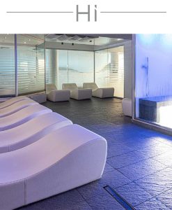 SPA-Liege für das Fitnesscenter