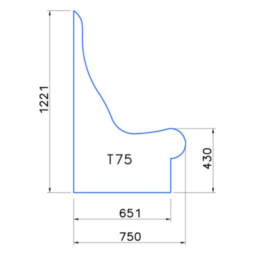 Banco de baño de vapor-T75